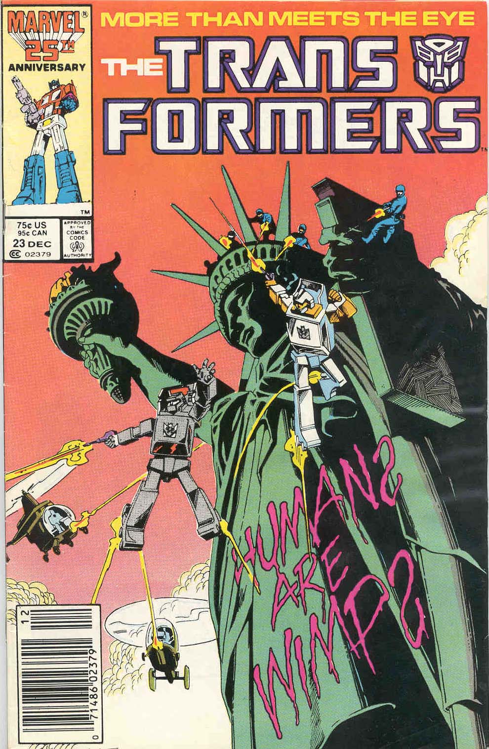 The Transformers (1984) issue 23 - Page 1