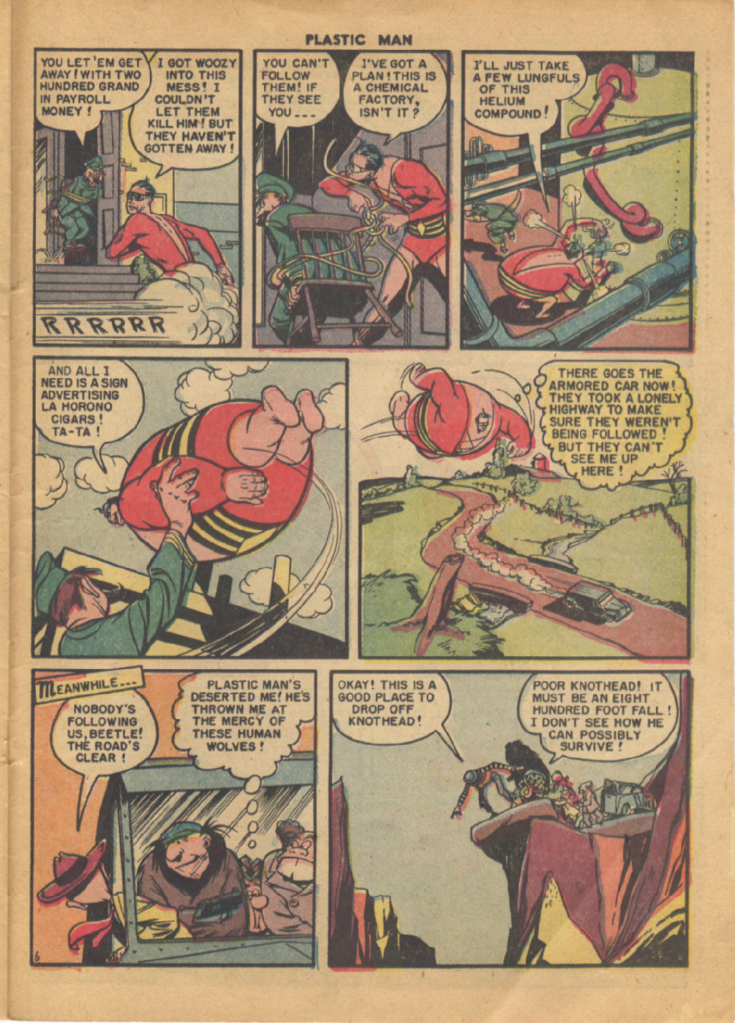 Read online Plastic Man (1943) comic -  Issue #25 - 22