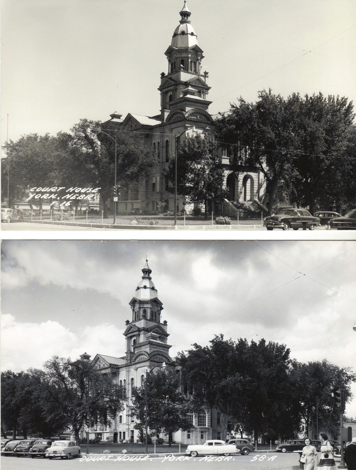 POSTCARDS FROM THE PAST YORK, NEBRASKA Court House