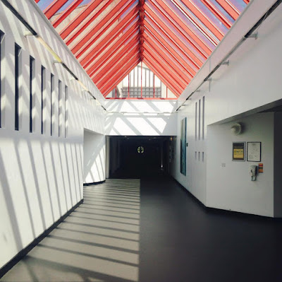 Corridors of shadows and light - Cornhill hospital aberdeen