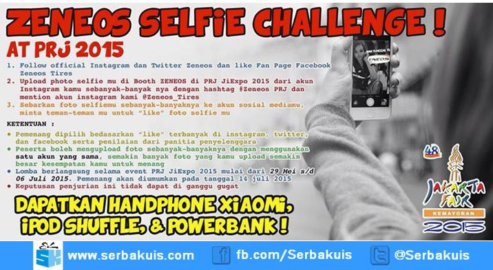 Zeneos Selfie Challenge at PRJ 2015