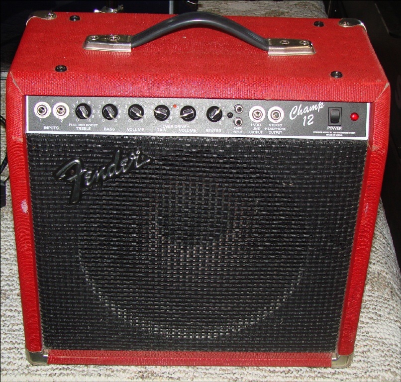 The Unique Guitar Blog The Fender Champ