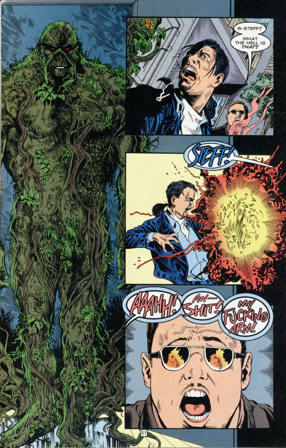 Read online Swamp Thing (1982) comic -  Issue #156 - 22