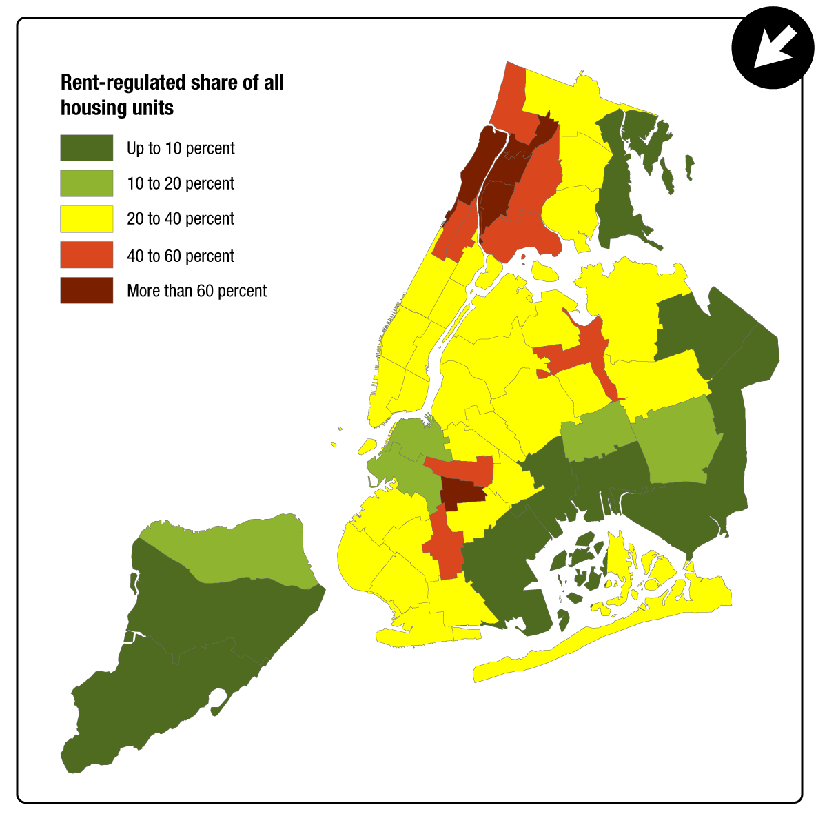Community Service Society analysis rents rising rapidly in innerring