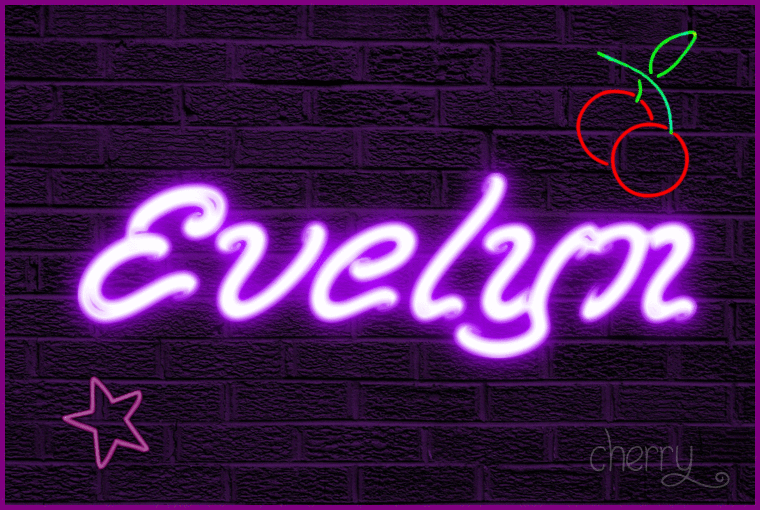 El mundo de Cherry Mi nombre Evelyn