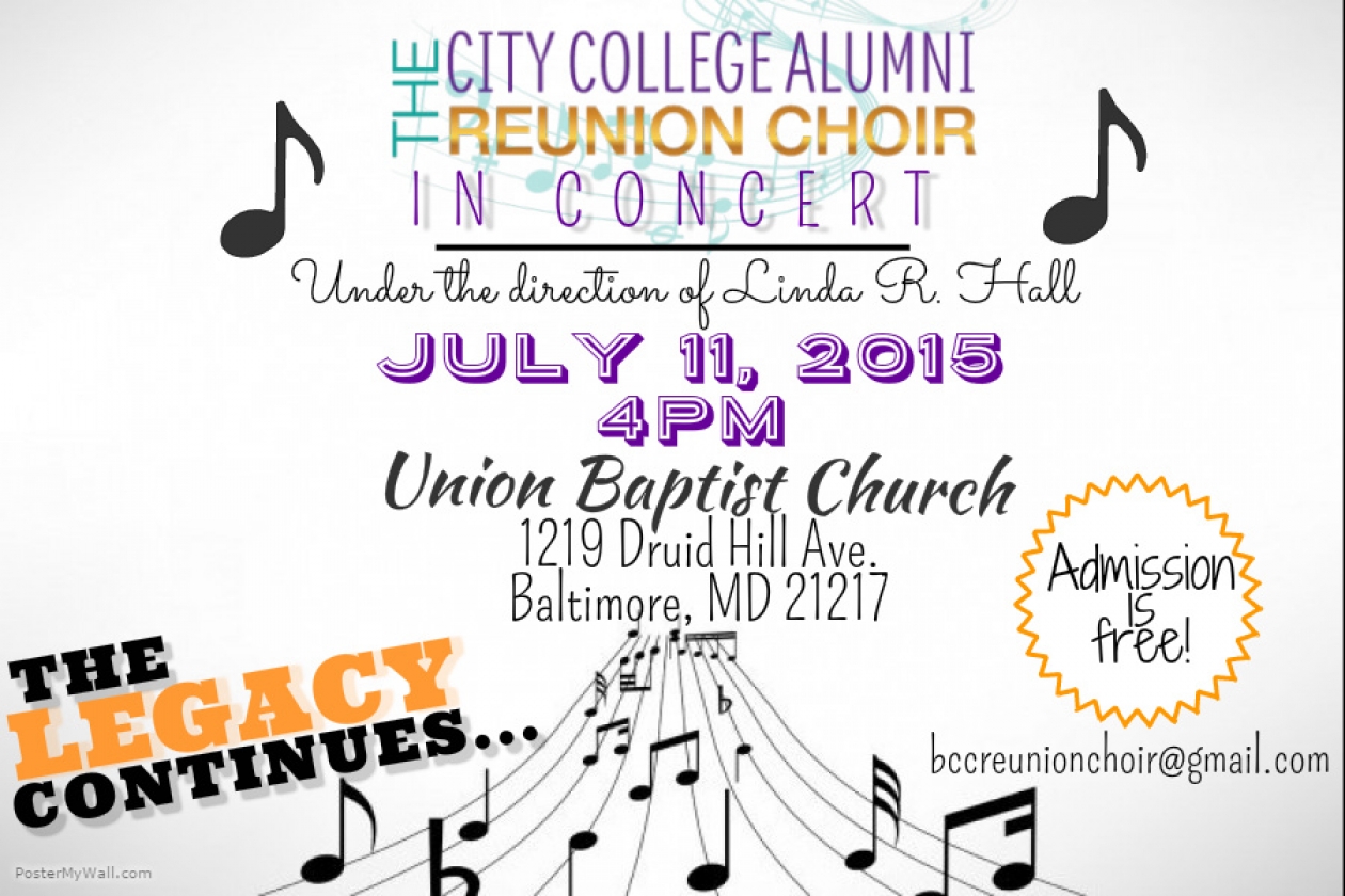 Denée Barr Art News and More Baltimore City College Summer Concert