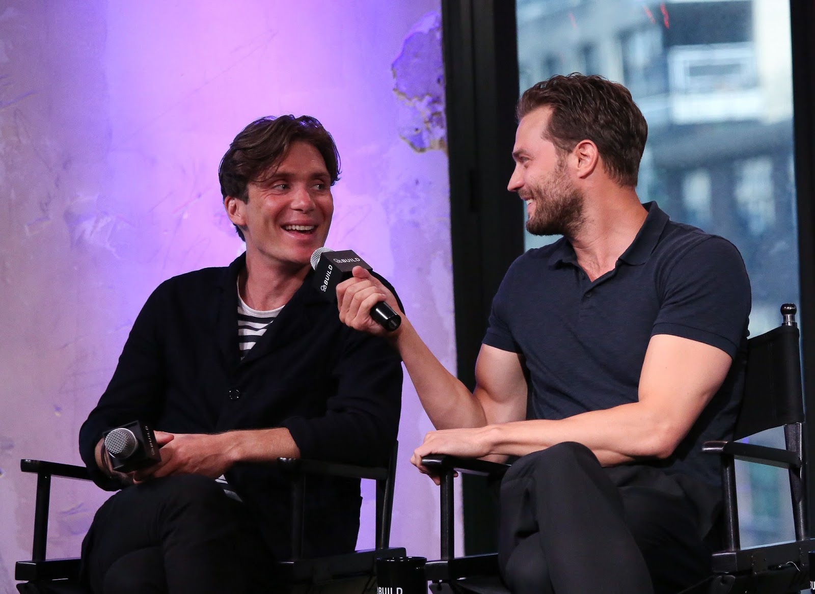 Jamie Dornan Life New Interview of Jamie and Cillian Murphy with AOL Build