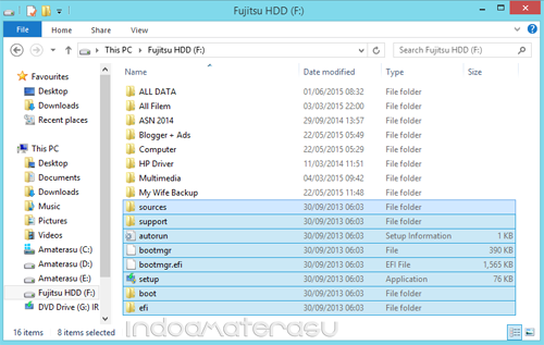 Mengcopy file Windows 10