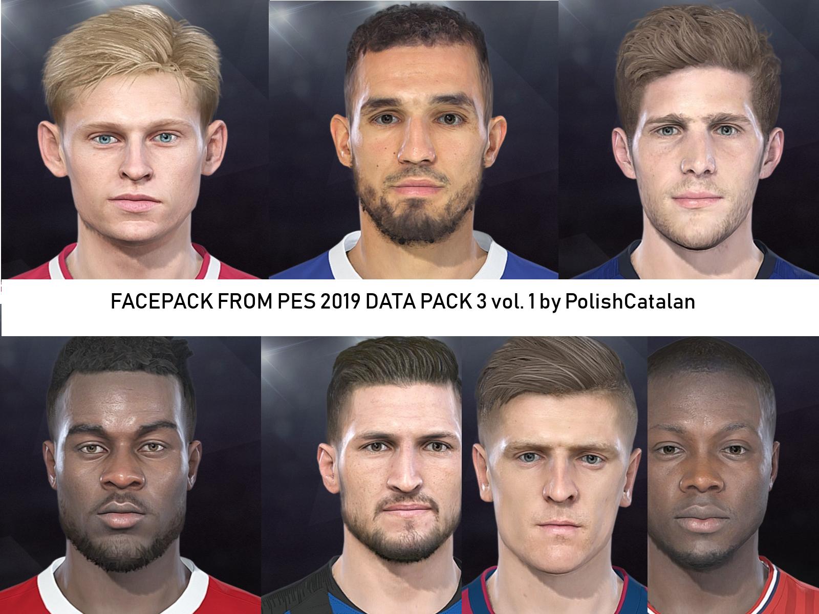 Gilapesku Pes 2018 Faces Converted From Pes 2019 Datapack 3 Vol 1 By Polishcatalan