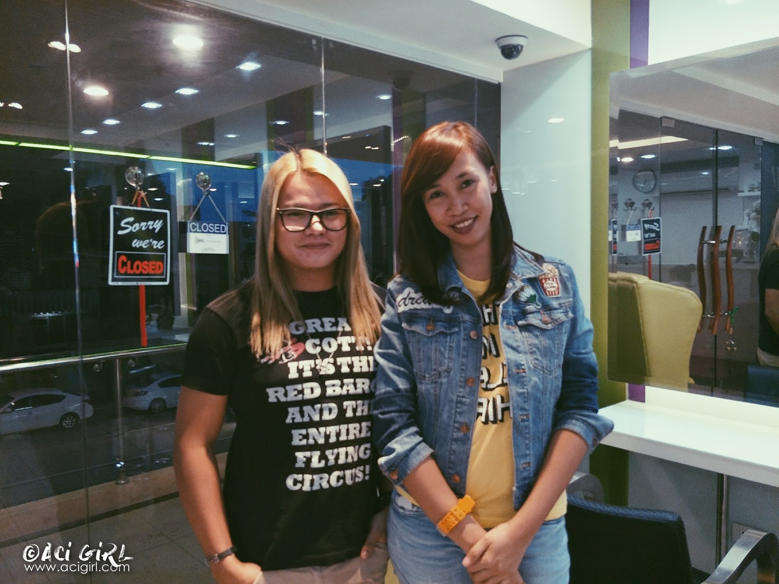 Salon Review + My New Hair Do at Status Hair Salon Aci Girl