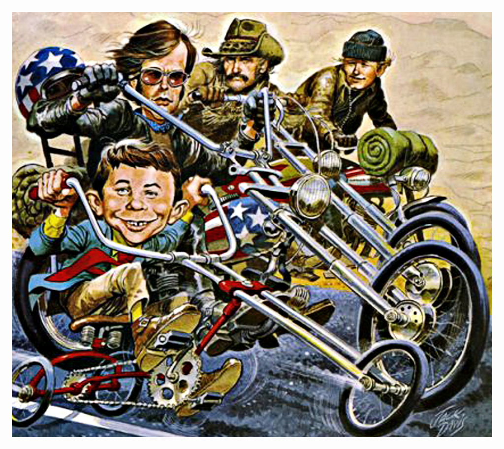 Mad works. Easy Rider 1969. Картина мотоцикл. Harley Davidson easy Rider. Мушкетерские байки картина.