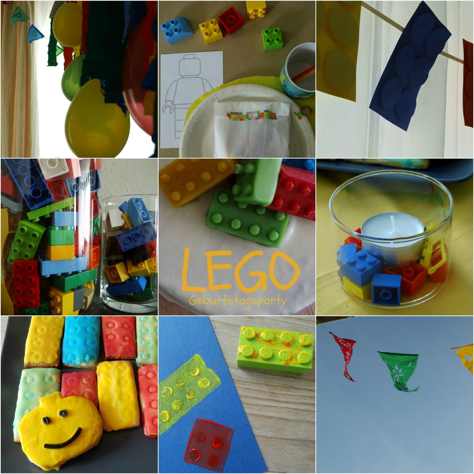 Lego Geburtstag Mit Vorlagen Fur Einladung Deko Spiele Ideen