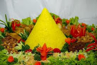  Cara menciptakan nasi kuning untuk tumpeng disertai sambal dan komplit dengan aneka lauk pauk RESEP NASI KUNING BUAT TUMPENG KOMPLIT