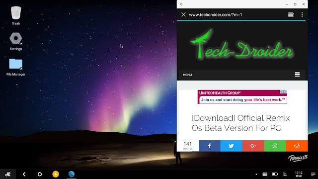 How to Install Remix Os Beta With Windows [ Dual Boot ]