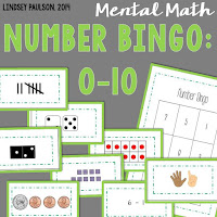 See more Kindergarten math resources at Lindsey Paulson's TpT page. 