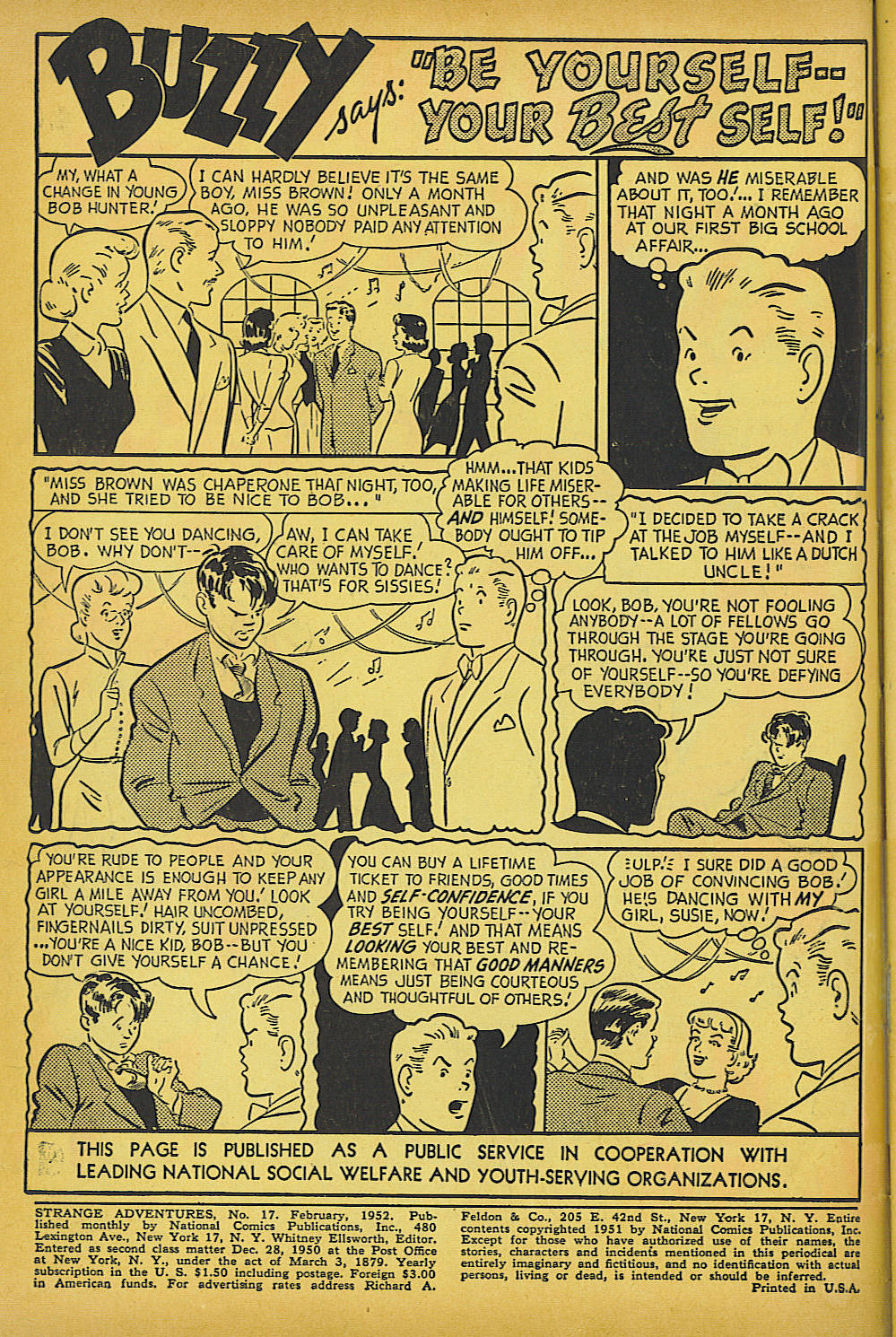 Read online Strange Adventures (1950) comic -  Issue #17 - 2