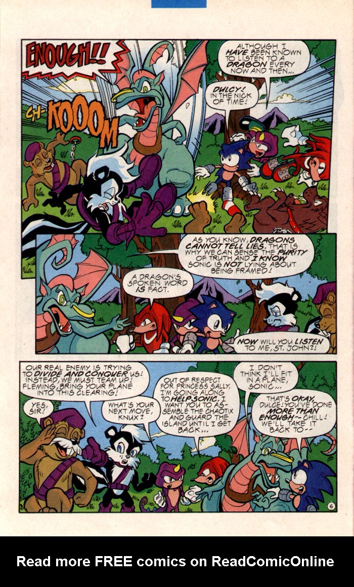 Read online Sonic The Hedgehog comic -  Issue #50 - 8
