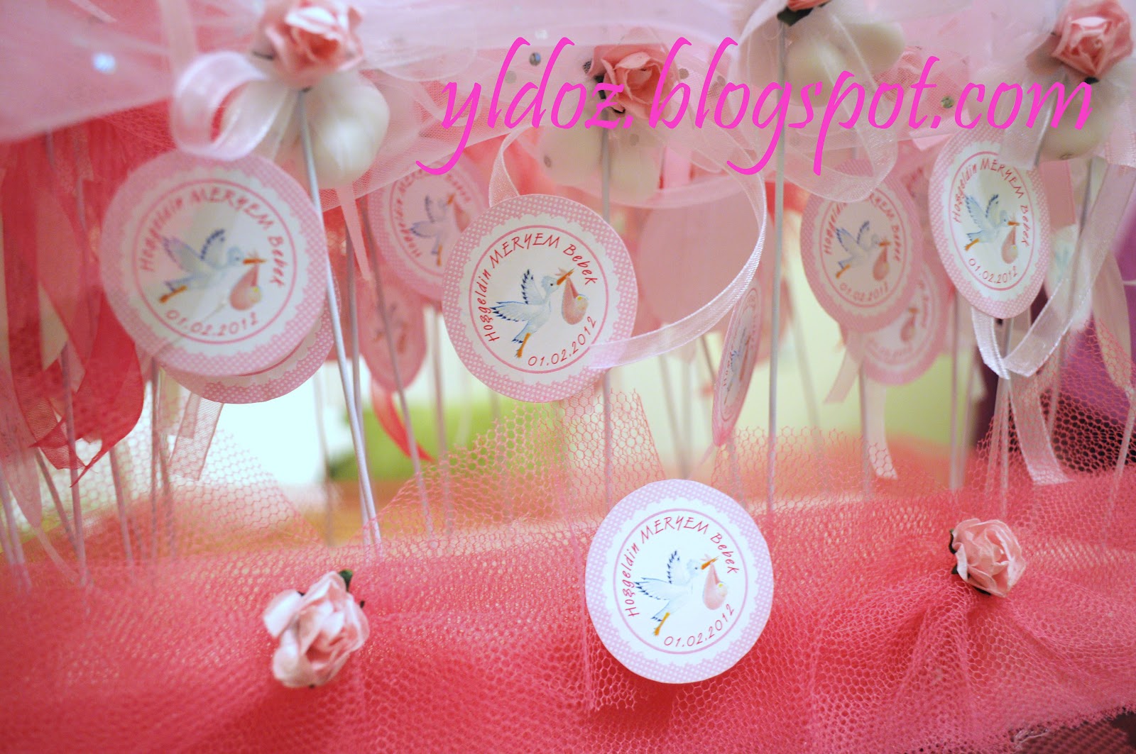 Yelda KALPLİ BEBEK ŞEKERİ