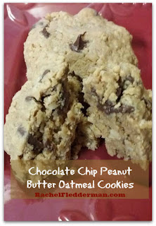 Chocolate Chip Peanut Butter Oatmeal Cookies