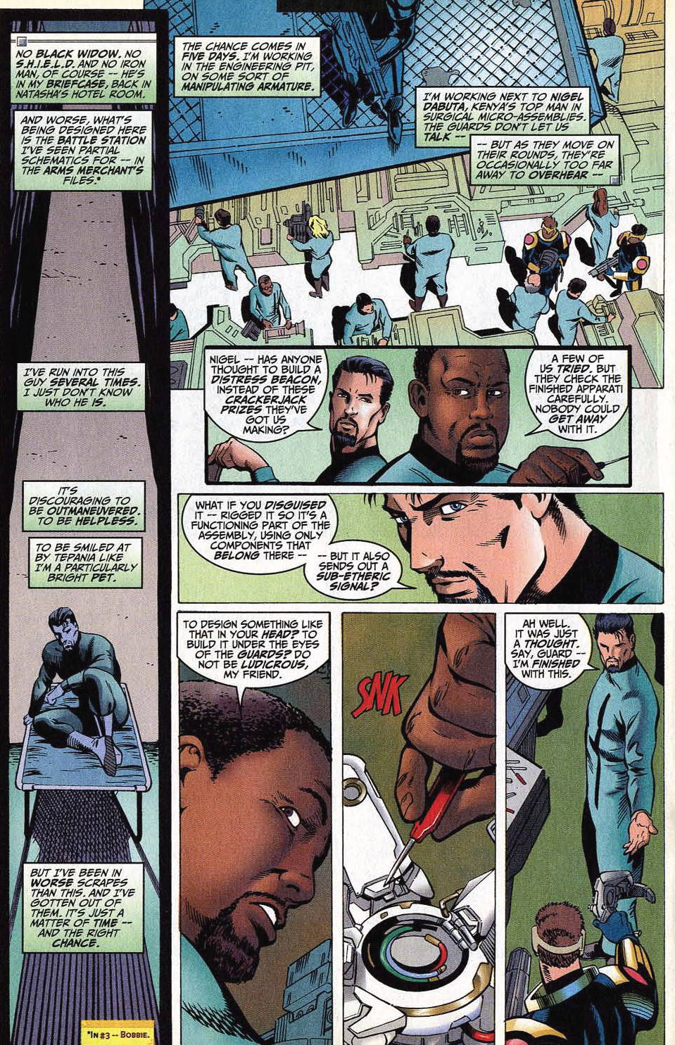 Read online Iron Man (1998) comic -  Issue #6 - 19