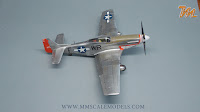 P-51 D-15 Mustang ICM 1/48 - plastic scale model build review