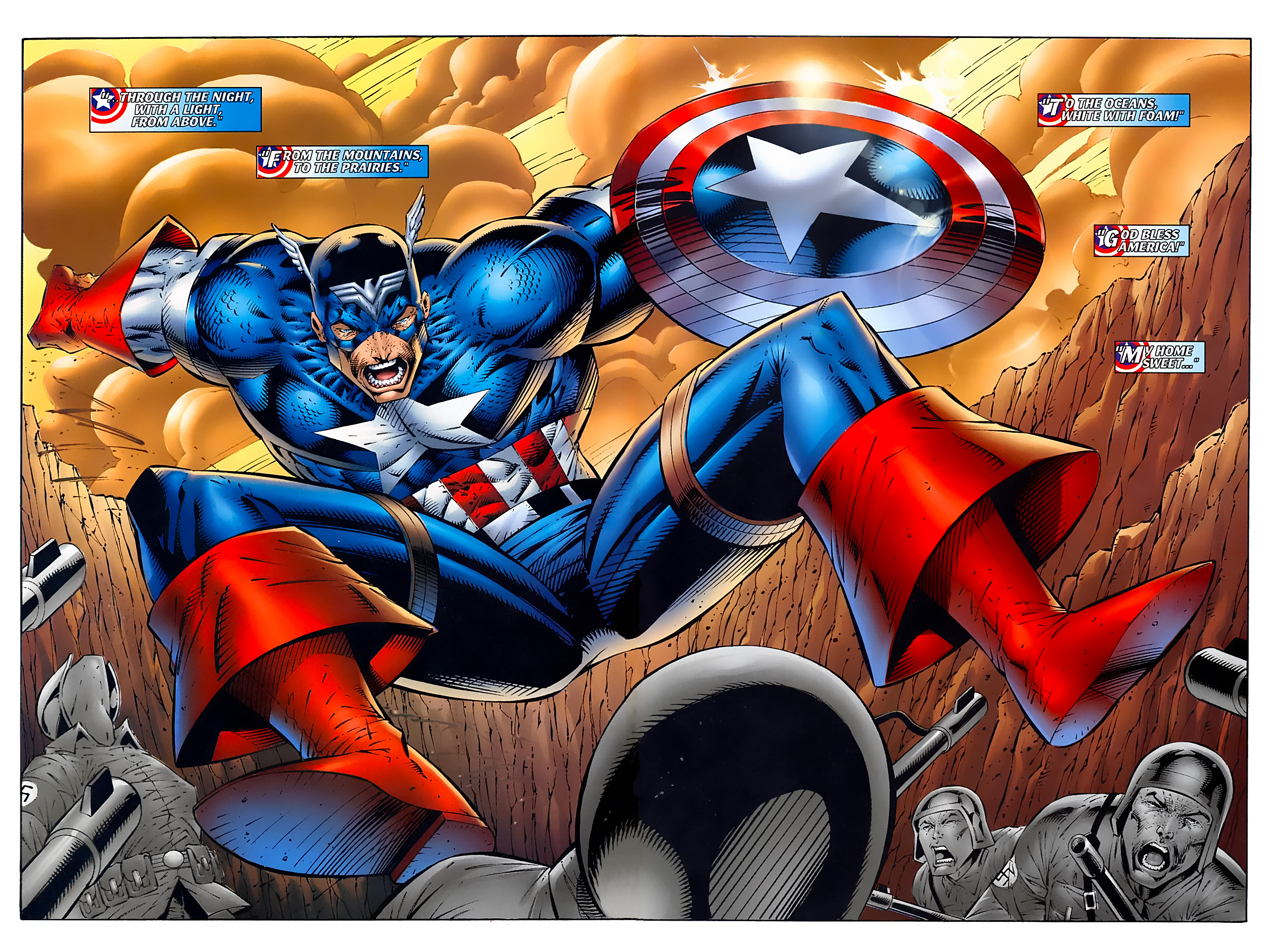 Read online Captain America (1996) comic -  Issue #1 - 14