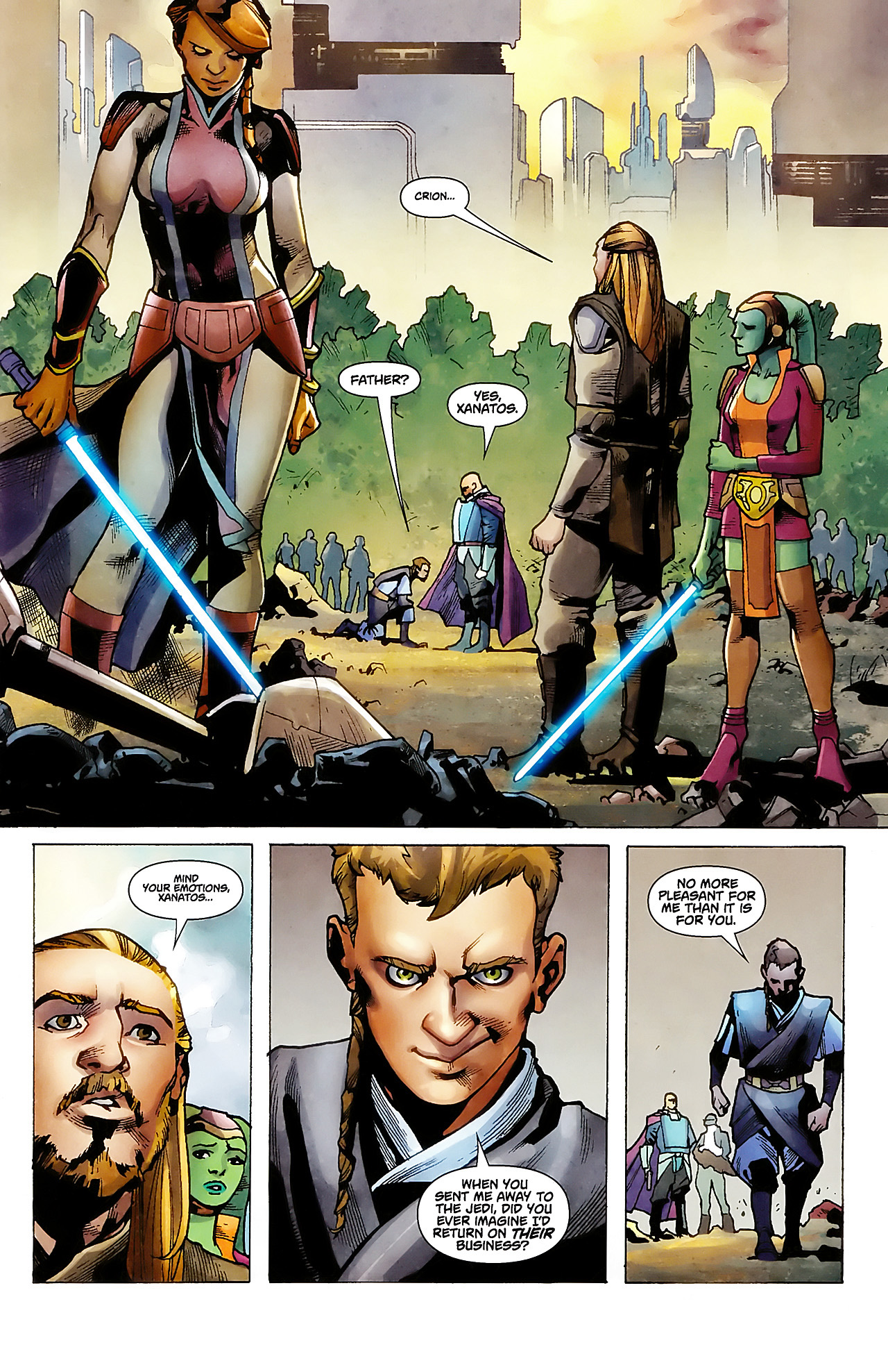 Read online Star Wars: Jedi - The Dark Side comic -  Issue #2 - 3