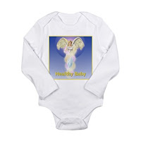 Healthy Baby Angel long sleeve romper