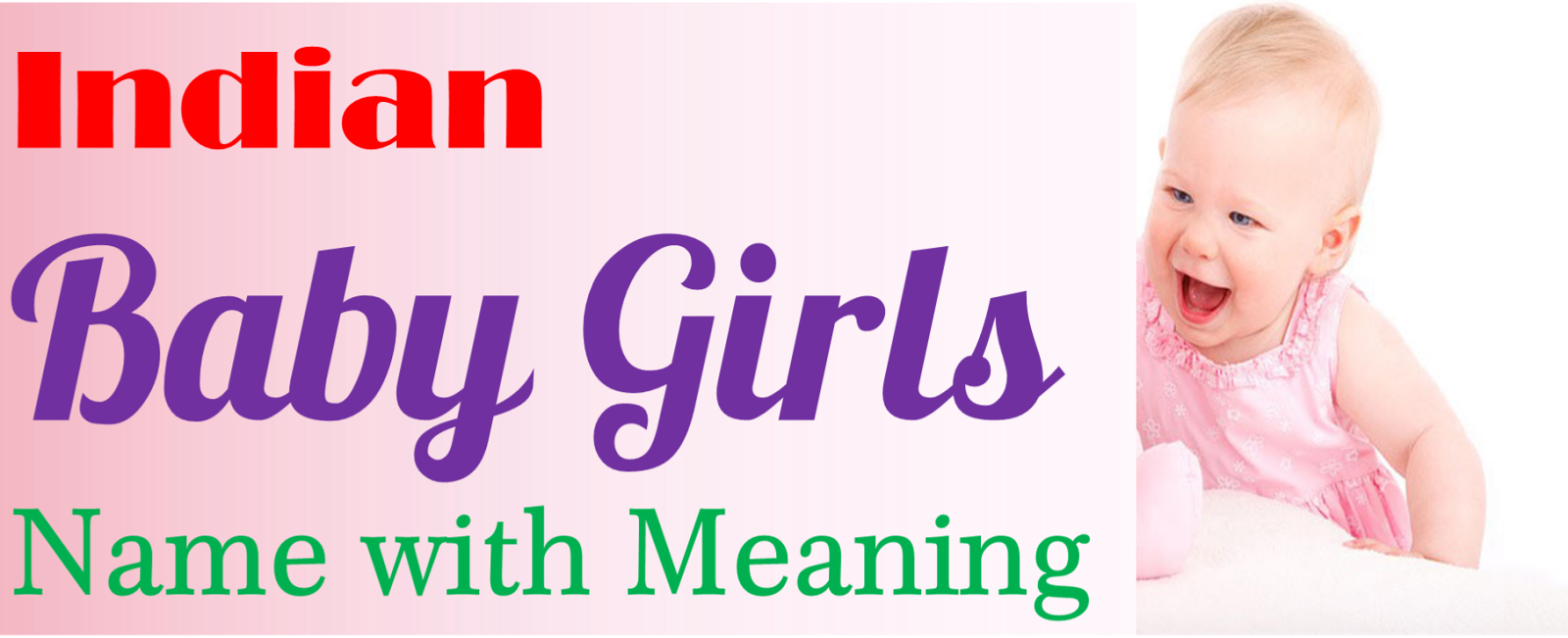 Indian Baby Girls name with Meaning Tips and Tricks