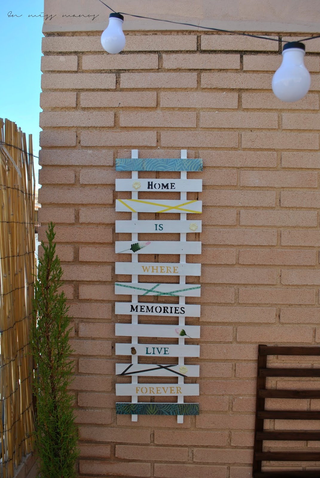DIY Cartel de madera - HANDBOX