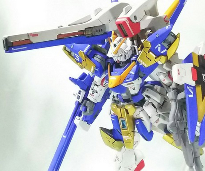 GUNDAM GUY: HGUC 1/144 V2 Assault Buster Gundam - Painted Build