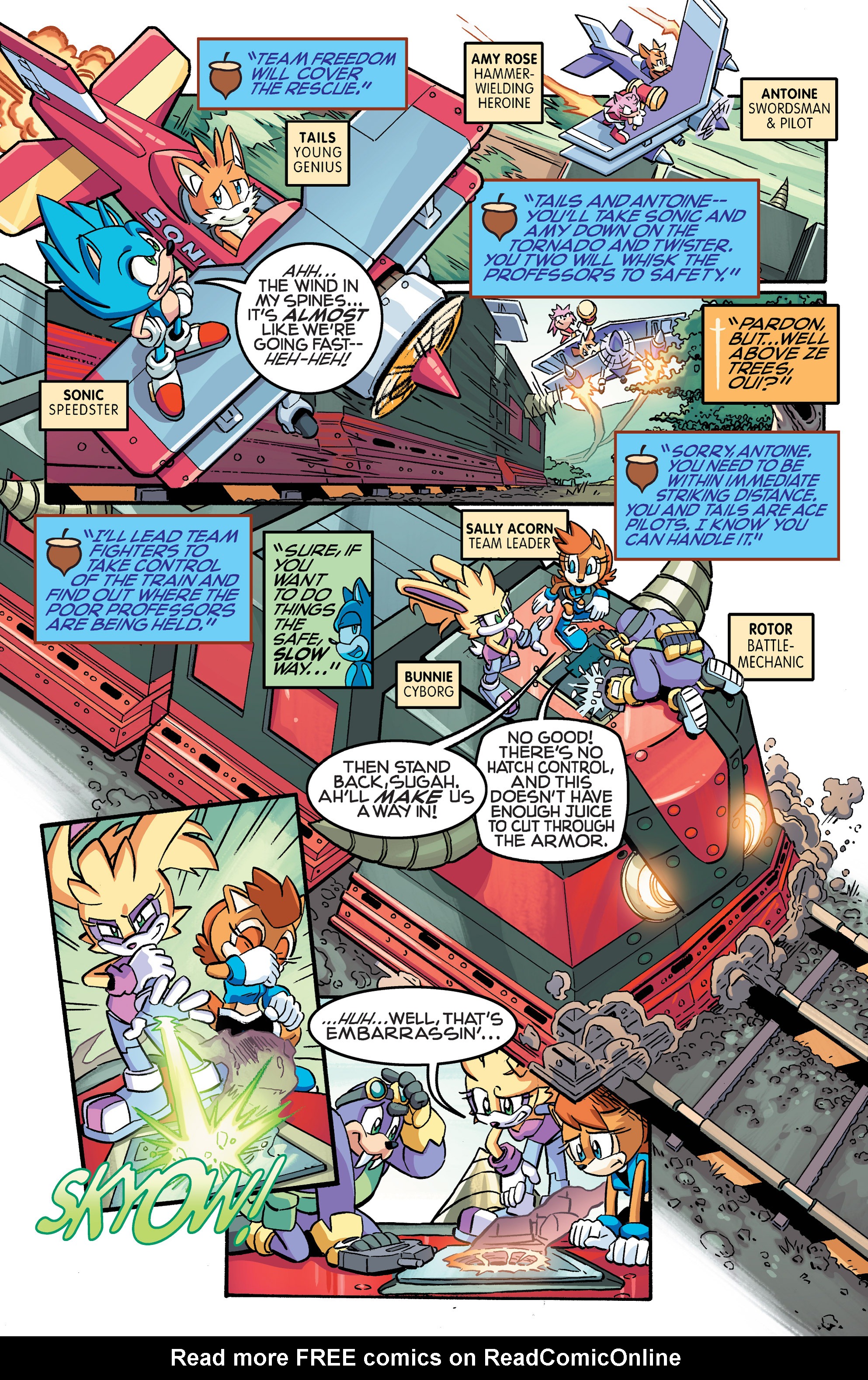 Read online Sonic The Hedgehog comic - Issue #258 - 5