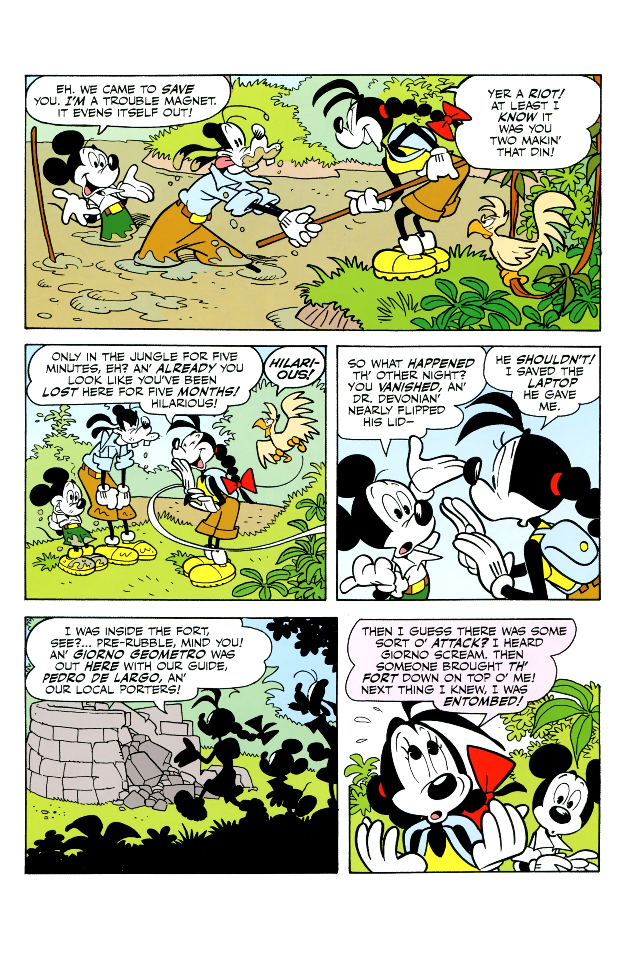 Read online Mickey Mouse (2015) comic -  Issue #4 - 12