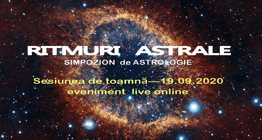 Ritmuri Astrale - simpozion astrologie, toamna 2020