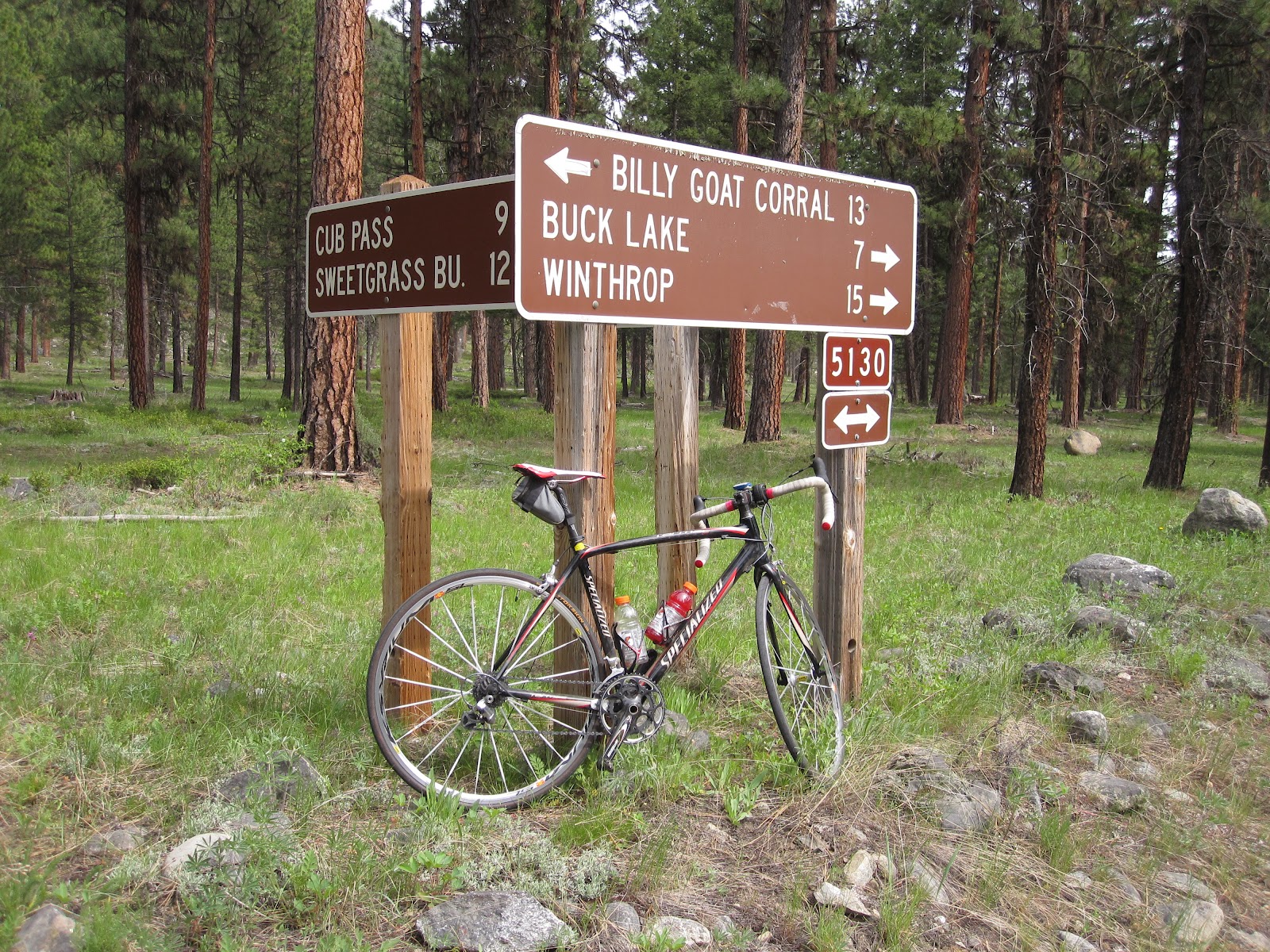 Mike McQuaide WINTHROP AREA ROAD BIKING