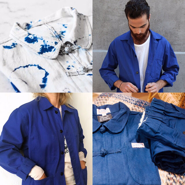 Bleu de travail... Blue craft jacket