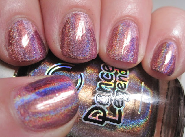 patchwork mani with Dance Legend Holos