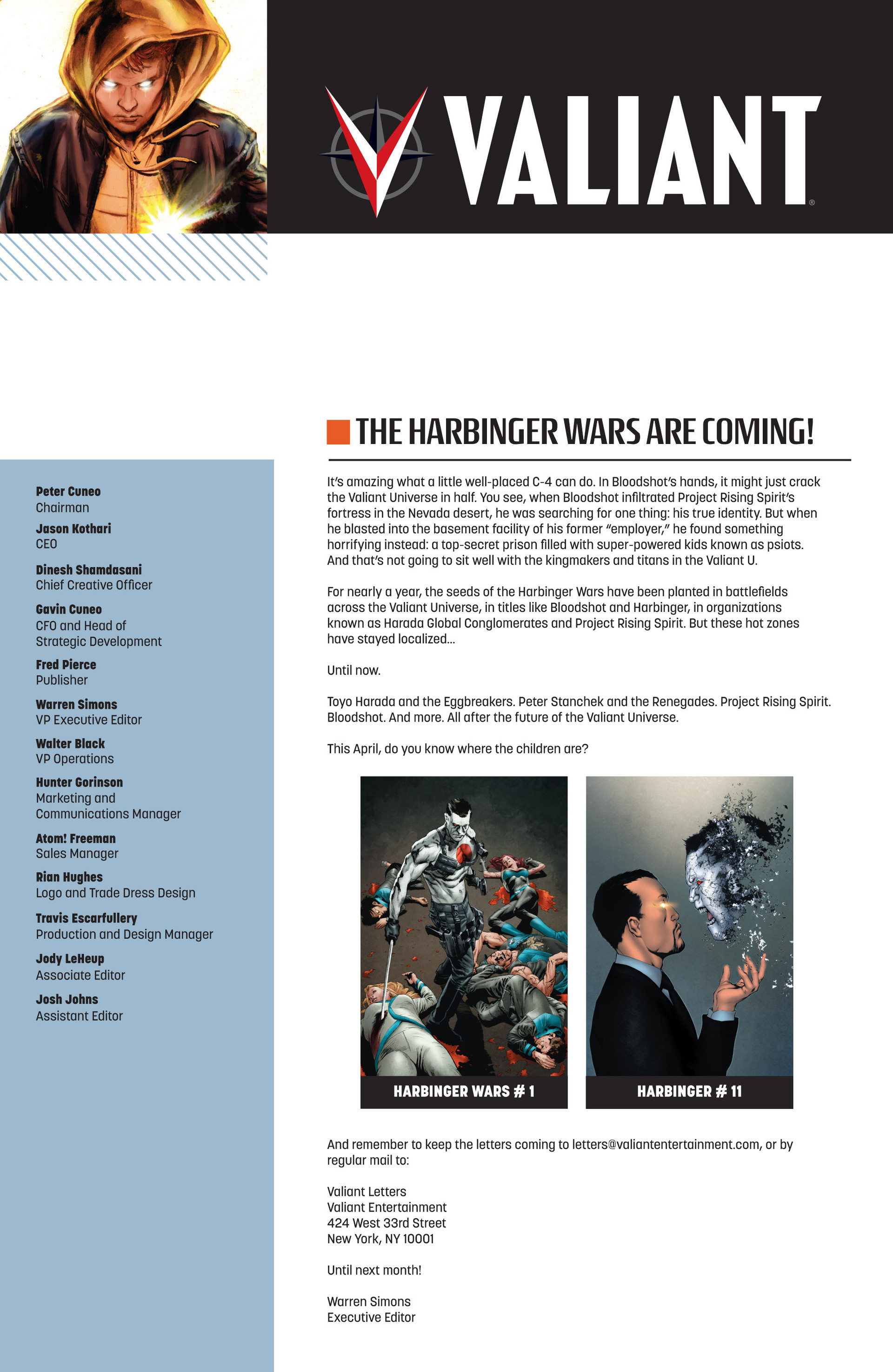 Read online Harbinger (2012) comic -  Issue #8 - 30