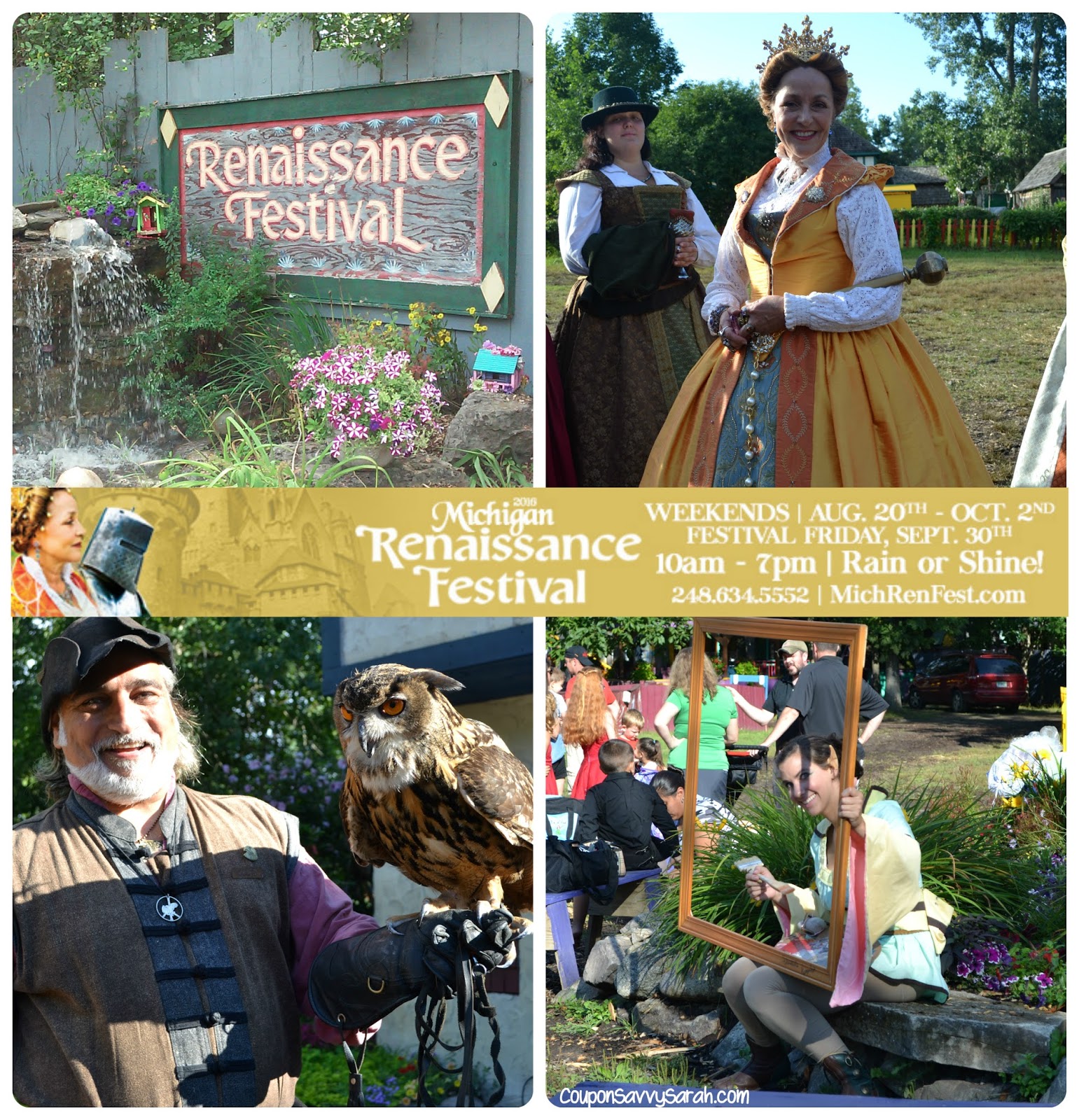 Coupon Savvy Sarah The Michigan Renaissance Festival features a