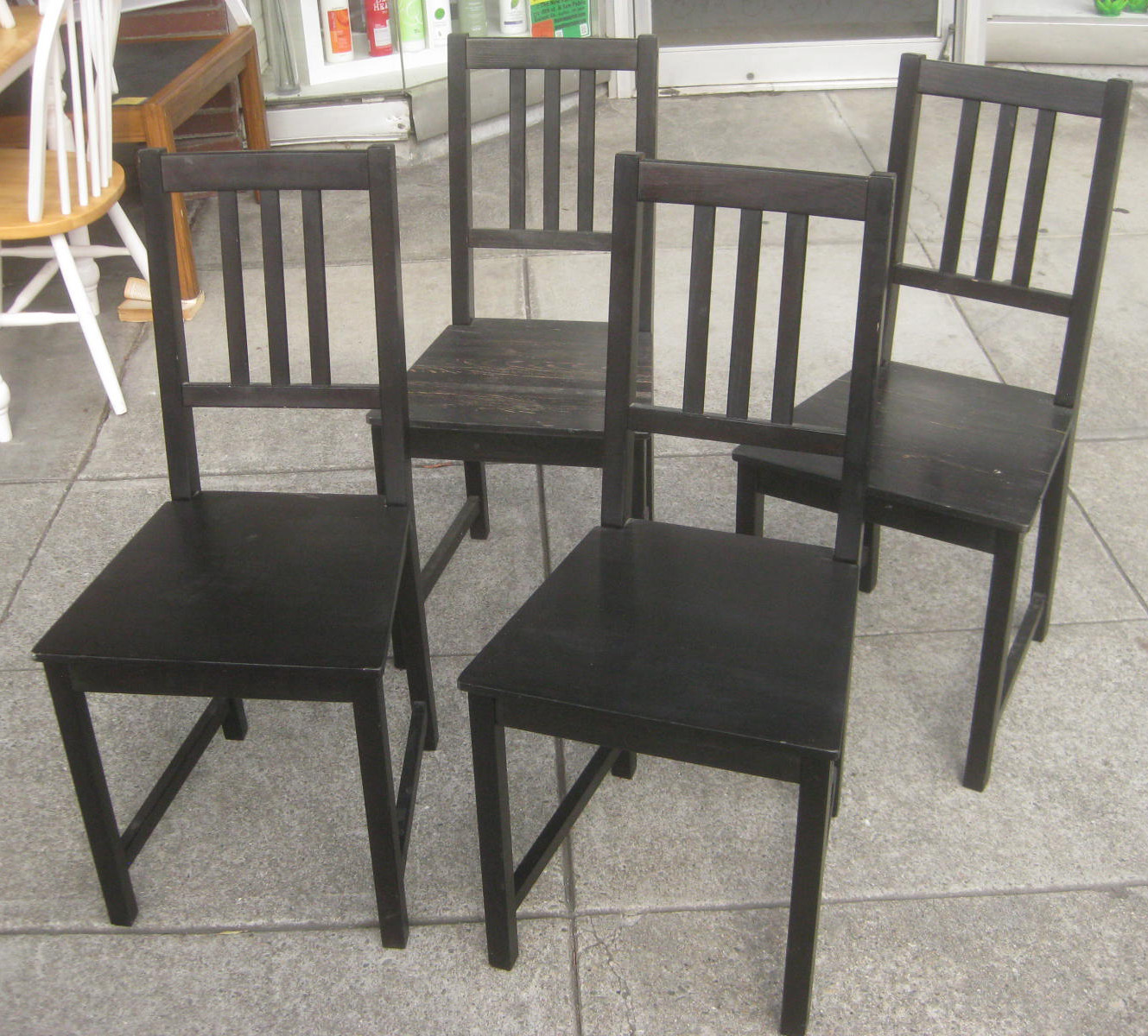 UHURU FURNITURE & COLLECTIBLES SOLD Four Ikea Kitchen Chairs 30