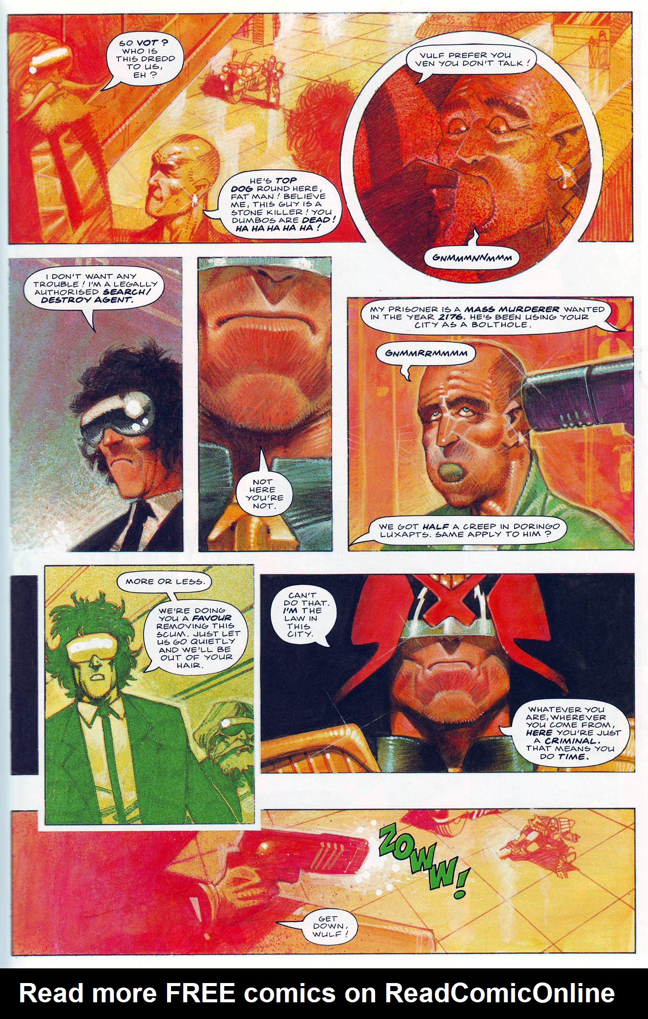 Read online Judge Dredd: The Complete Case Files comic -  Issue # TPB 14 (Part 2) - 192