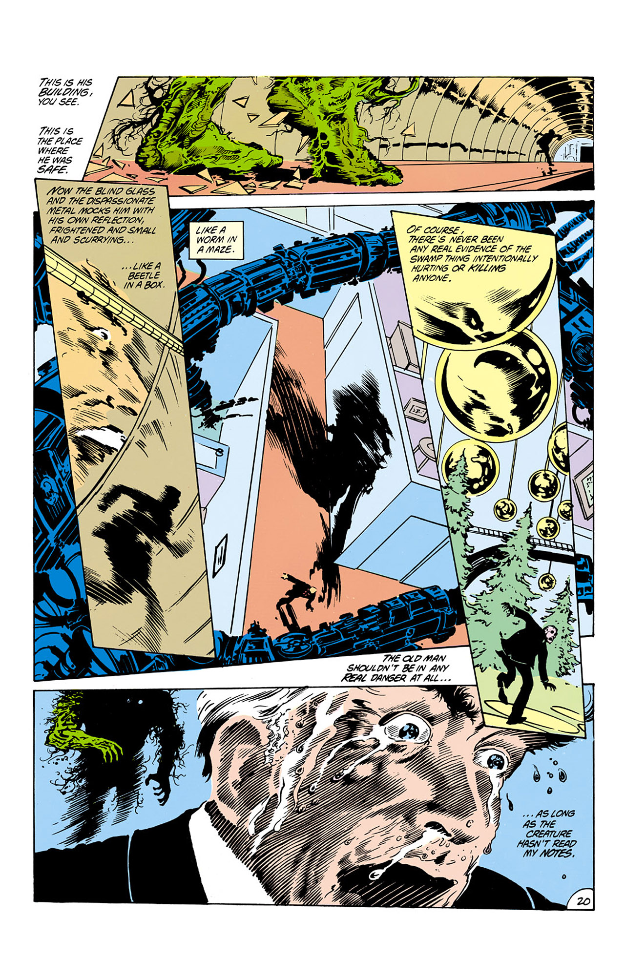 Swamp Thing (1982) Issue #21 #29 - English 21