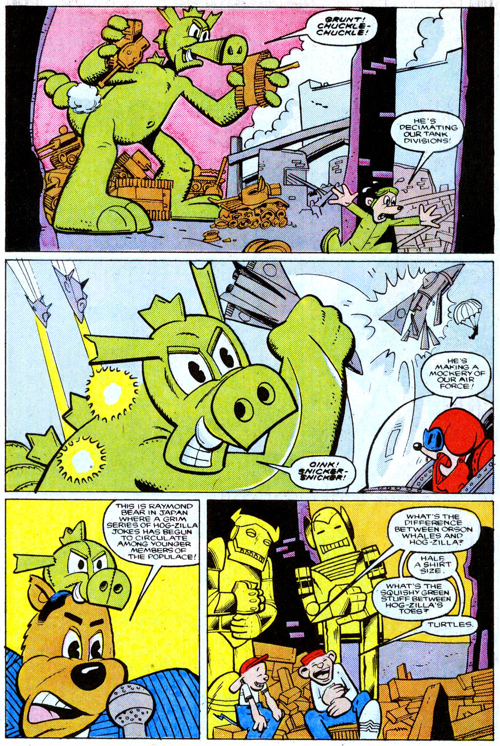 Read online Peter Porker, The Spectacular Spider-Ham comic -  Issue #8 - 13