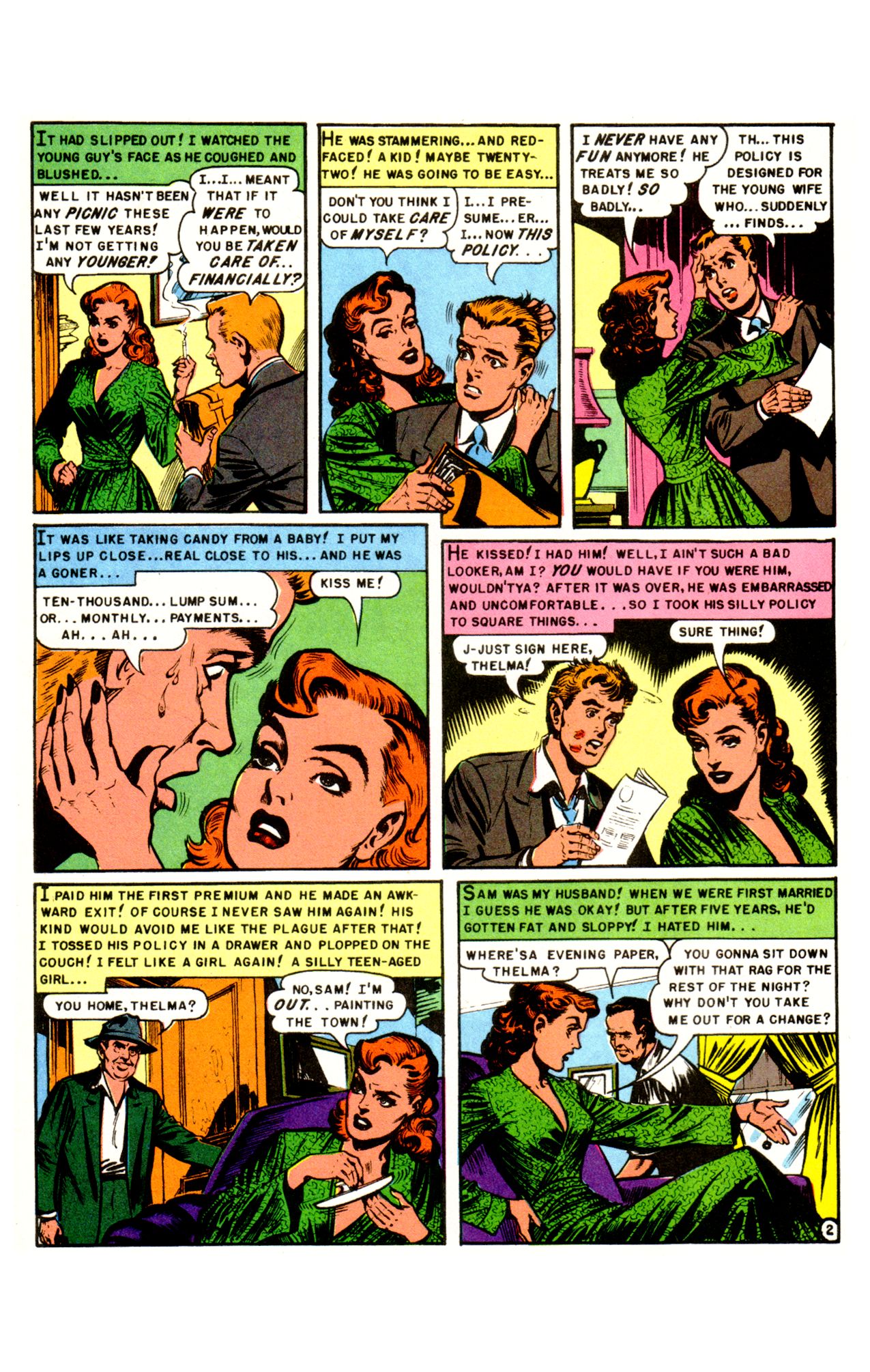 Read online Crime SuspenStories comic -  Issue #4 - 12