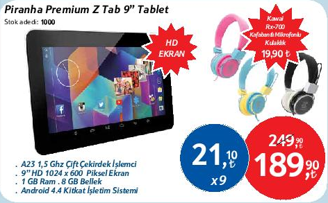 kipa da tablet fiyatlari