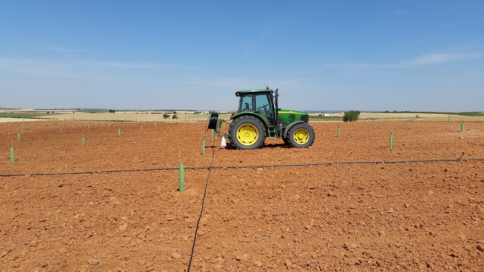 An original irrigation system for olive trees Earthenware jar