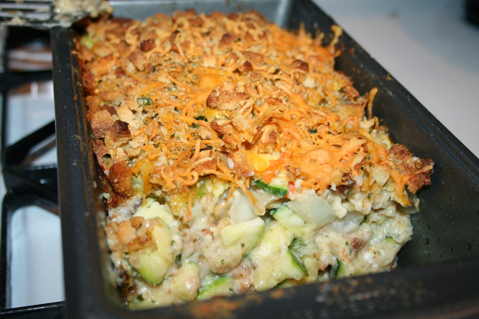 My Adventures Vegetarian Zucchini Casserole