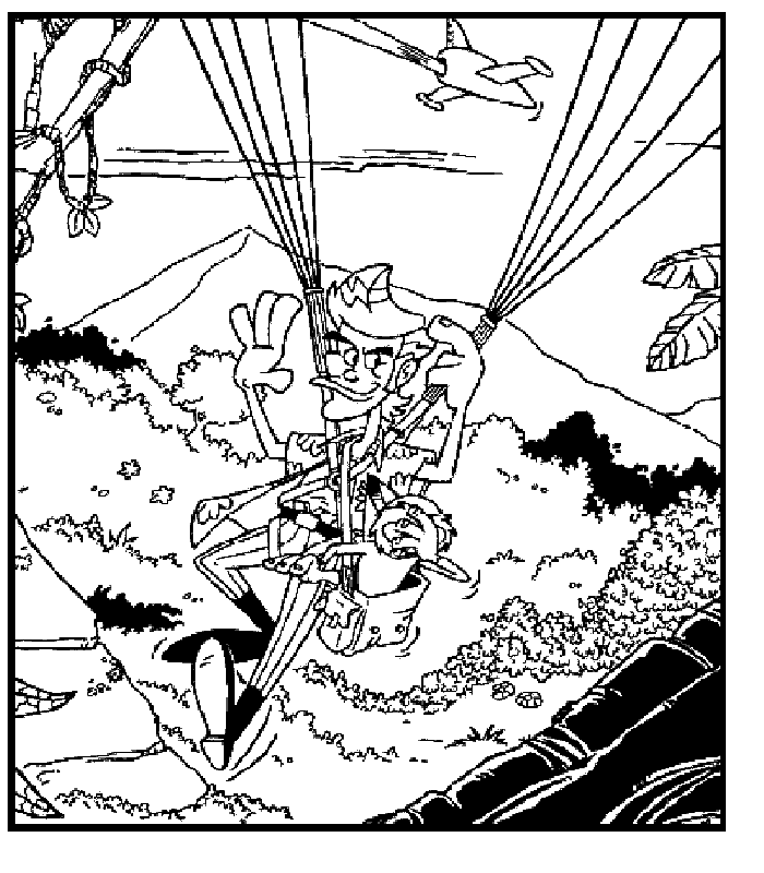 Coloring Store Ace Ventura Pet Detective Coloring Pages