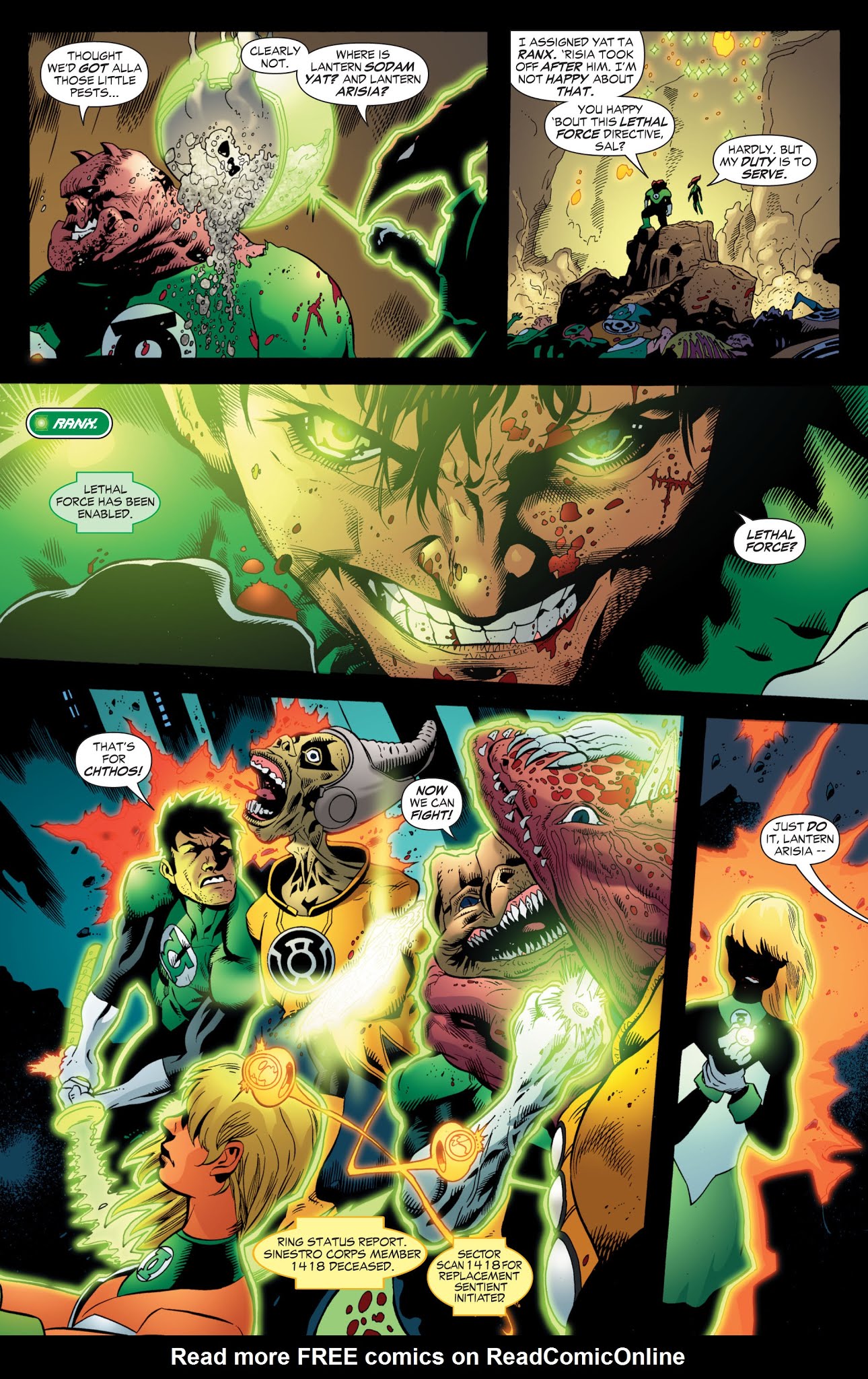 Read online Green Lantern (2005) comic -  Issue # _TPB 4 (Part 2) - 74