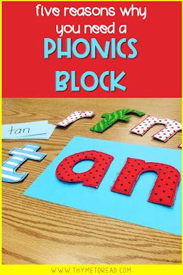 Begin implementing a phonics block during ELA to improve reading and writing proficiency with elementary students